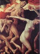 WEYDEN, Rogier van der The Last Judgment Spain oil painting reproduction